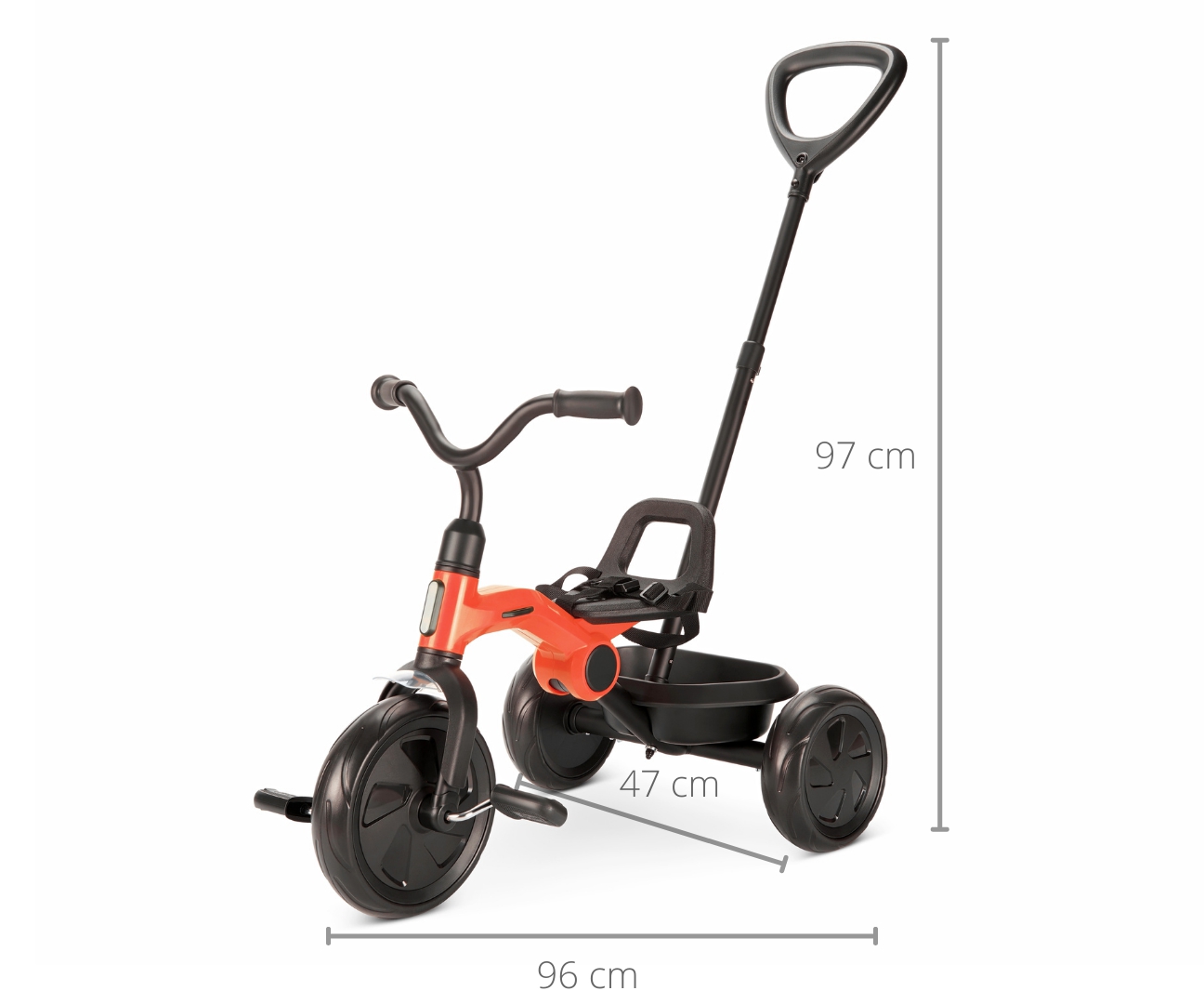 Qplay Rowerek Trójkołowy Ant Plus Red — zdjęcie 4