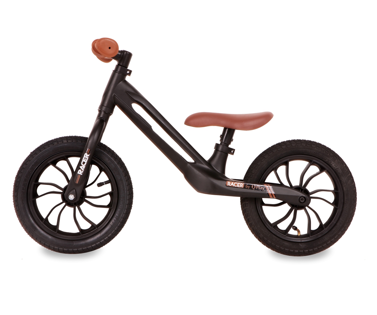 QPLAY Rowerek Biegowy Racer Brown