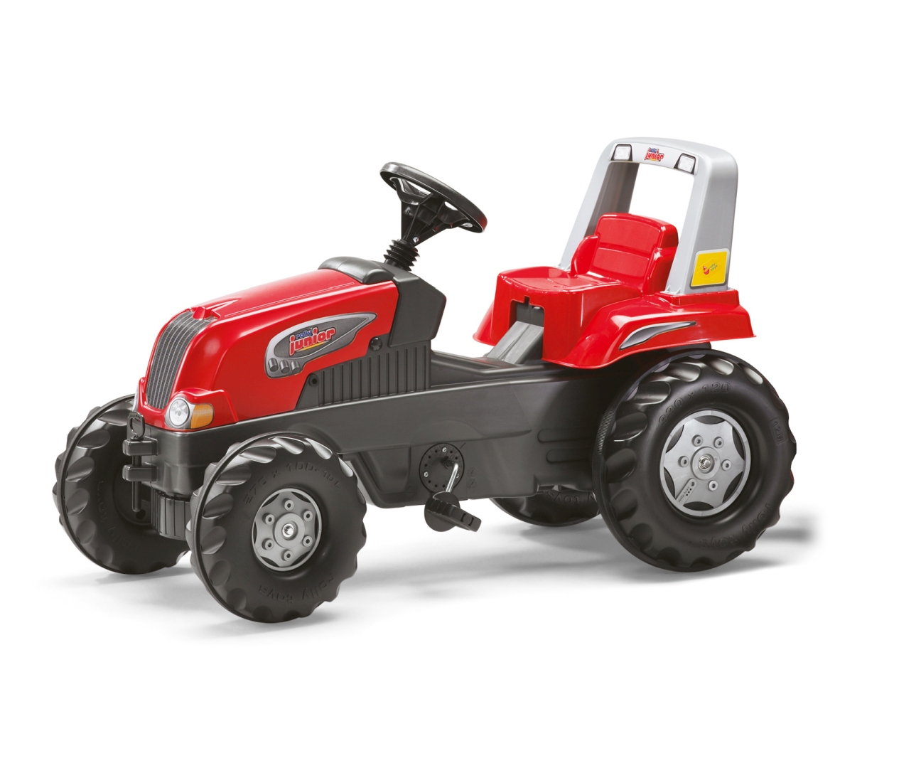 Rolly Toys 800261 Traktor Rolly Junior RT z przyczepą Czerwony — zdjęcie 2