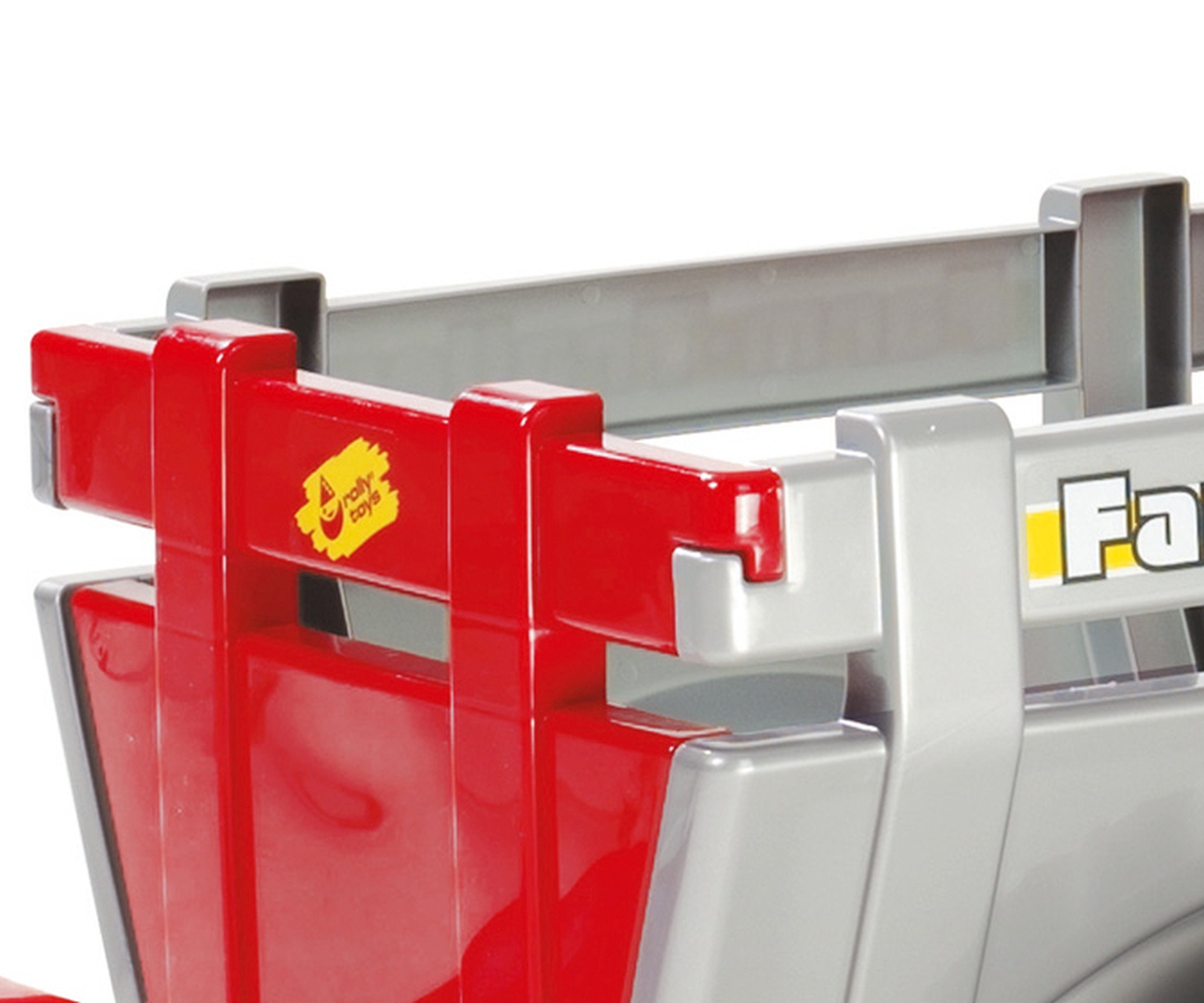 Rolly Toys 800261 Traktor Rolly Junior RT z przyczepą Czerwony — zdjęcie 9