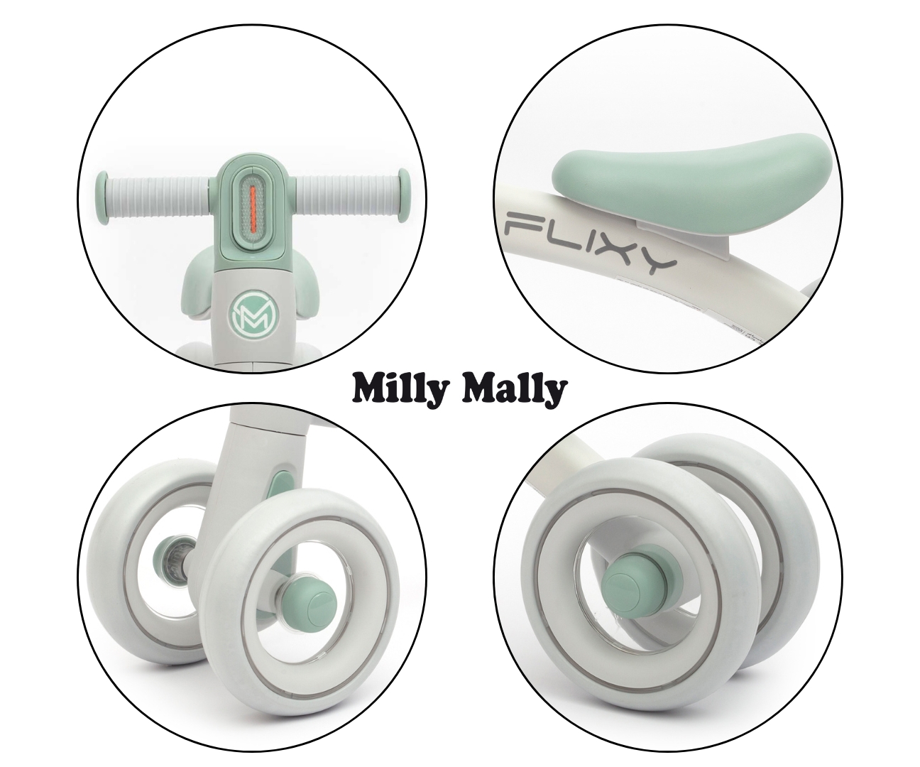Milly Mally Pojazd Flixy Mint — zdjęcie 13